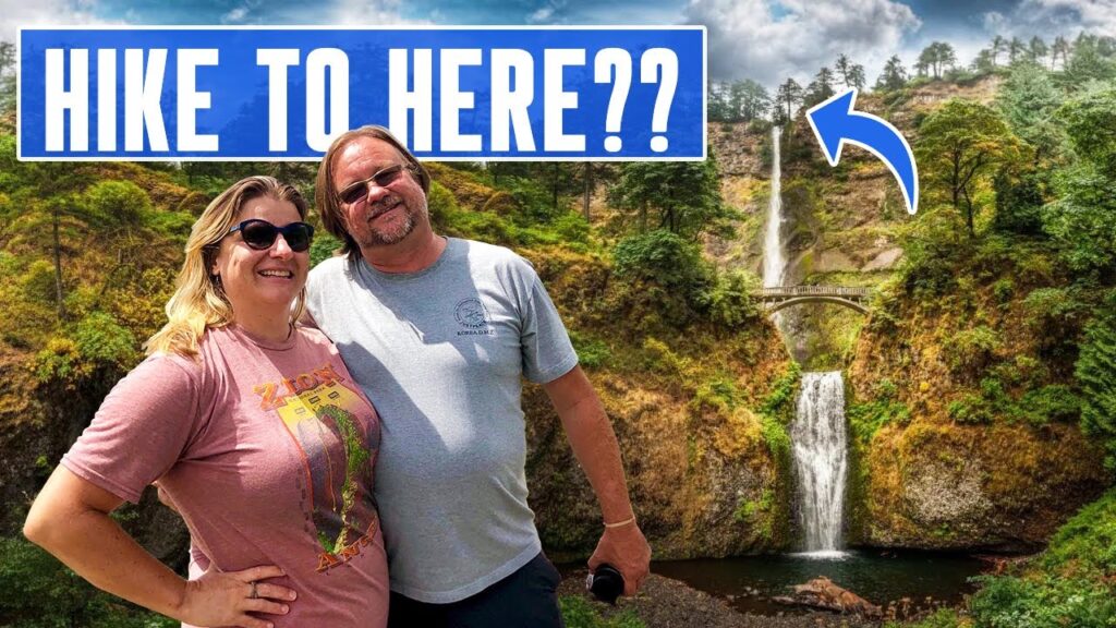 Multnomah Falls Oregon with Go Travel on The Cheap