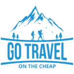 Go Travel on The Cheap website icon.
