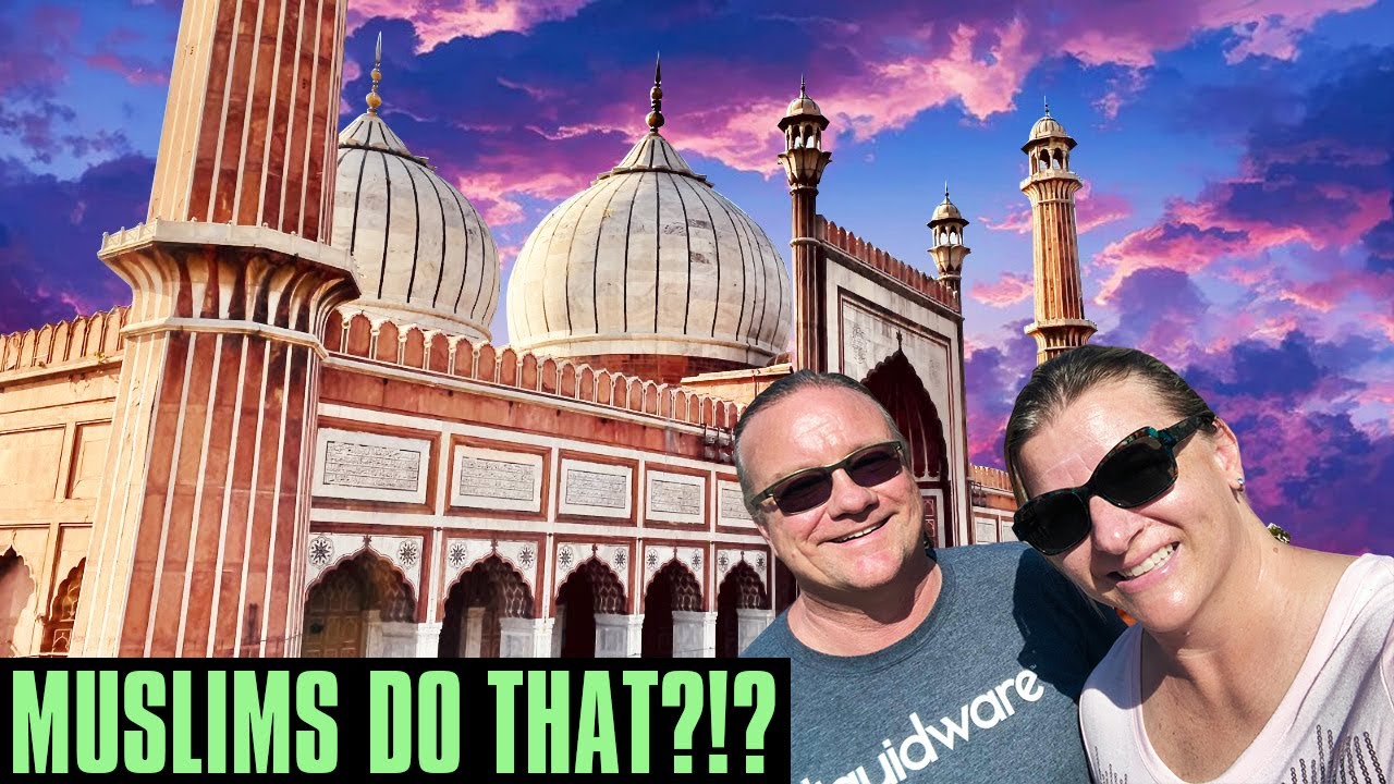 This Happens in a Mosque?!? Jama Masjid Delhi India GO TRAVEL ON